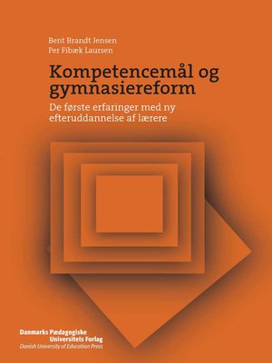 cover image of Kompetencemal og gymnasiereform